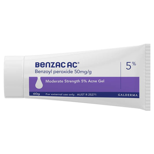 Benzac AC 5.0% 強度痤瘡痘痘粉刺凝膠 60g