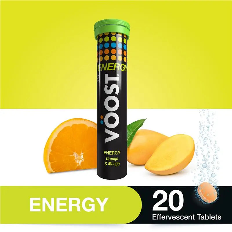 Voost 能量柳橙芒果維生素泡騰片 20 包