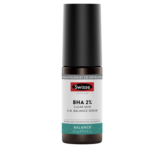 Swisse Skincare BHA 2% 清透肌膚 AM 平衡精華 30 毫升