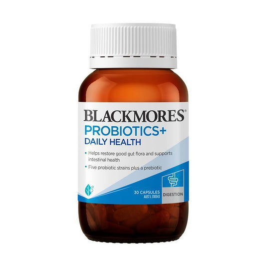 Blackmores 每日益生菌 + 益生元 30 膠囊