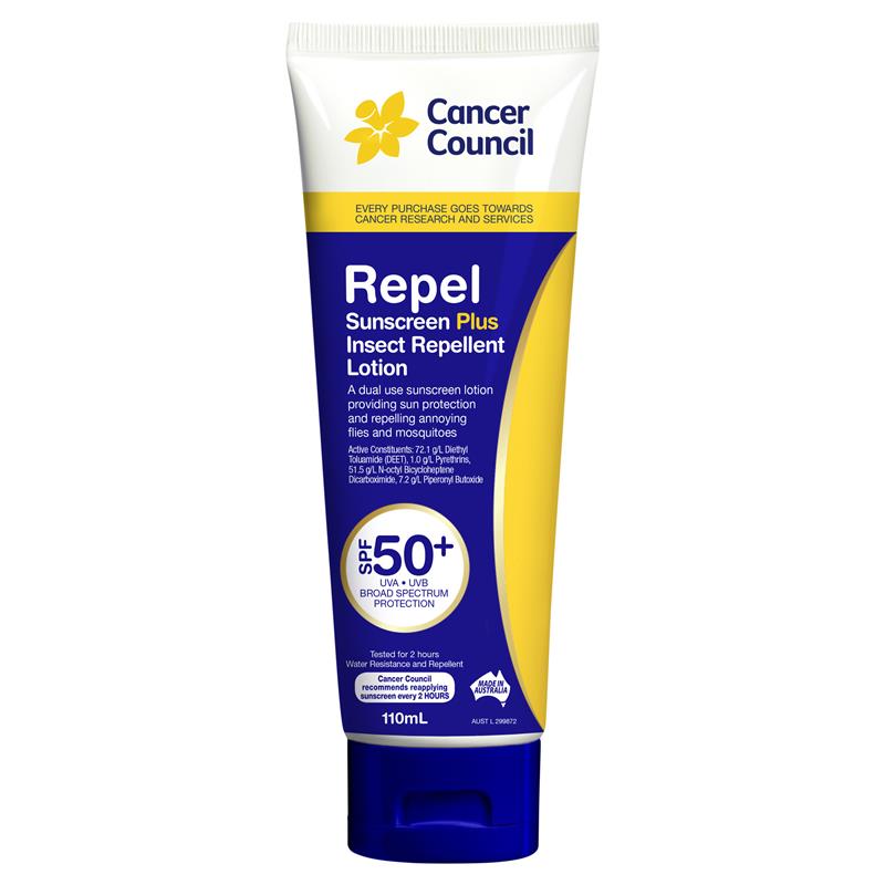 Cancer Council 癌症委員會 SPF 50+ 驅蟲劑 110 毫升