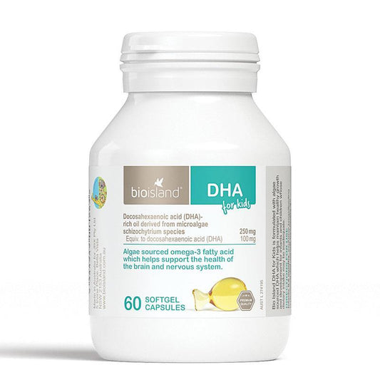 Bio Island 兒童 DHA  60 粒膠囊