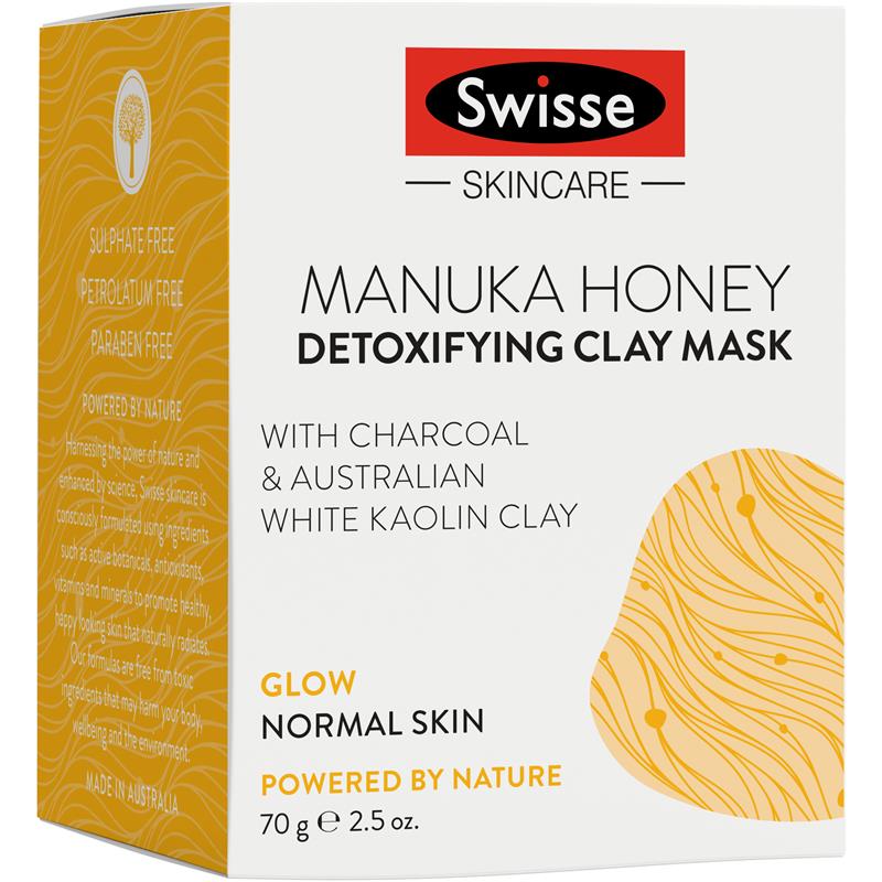 Swisse Skincare 麥盧卡蜂蜜排毒泥面膜 70 克