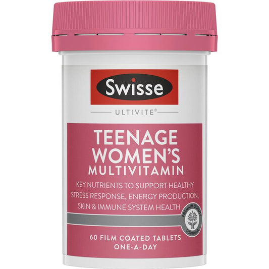 Swisse 青少年 Ultivite 女孩複合維生素 60 顆