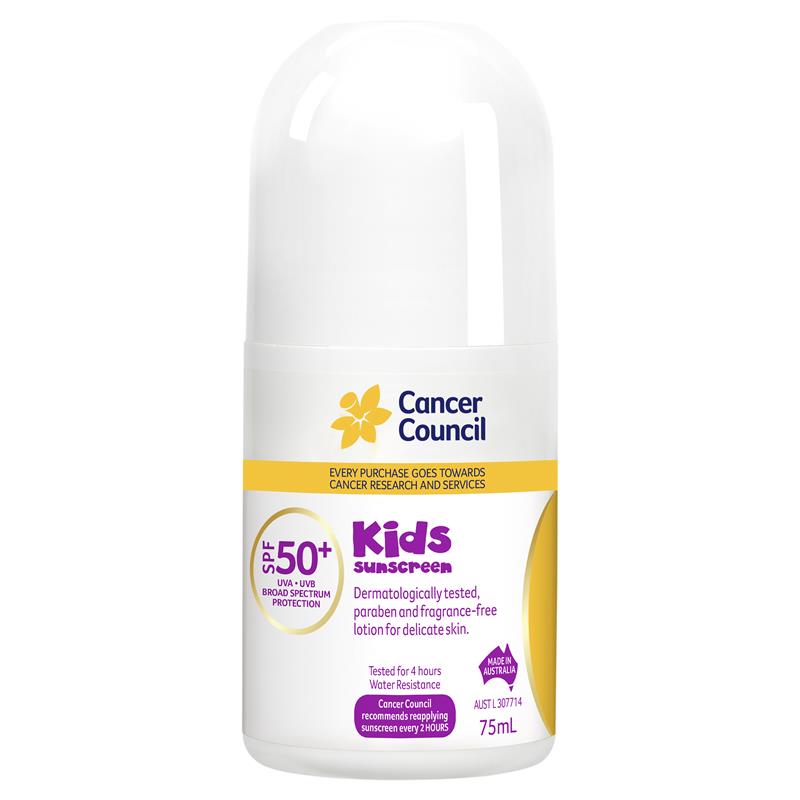 Cancer Council 癌症委員會 SPF 50+ 兒童 75 毫升滾珠