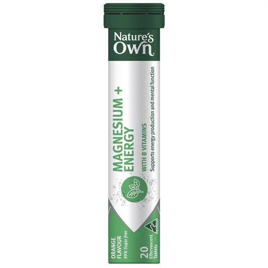 Nature's Own 鎂+能量泡騰片 20 片(每日一片)