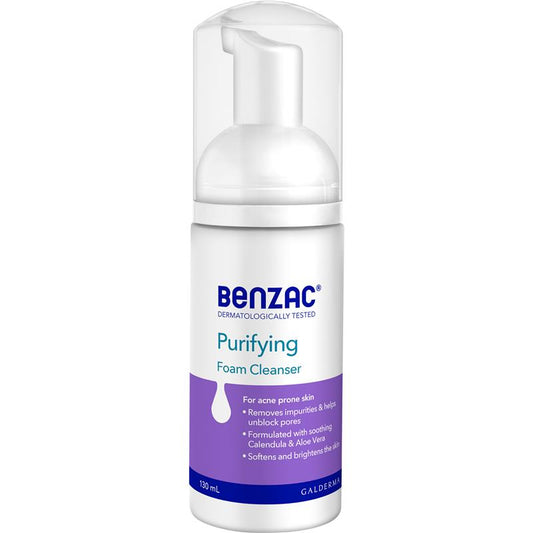 Benzac 痘痘肌淨化泡沫潔面乳 130ml