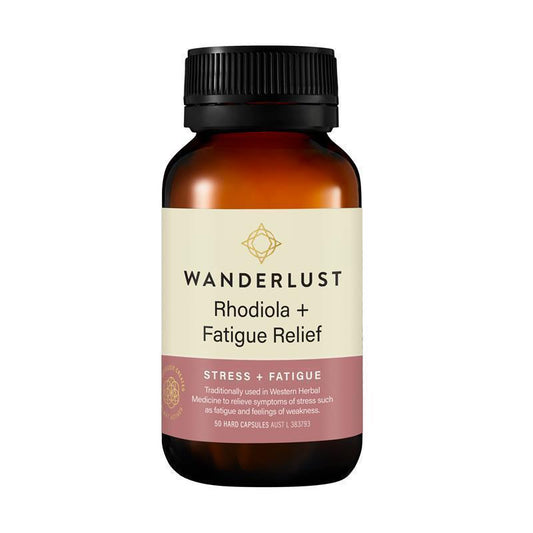 Wanderlust 紅景天 + 緩解疲勞 50 粒膠囊