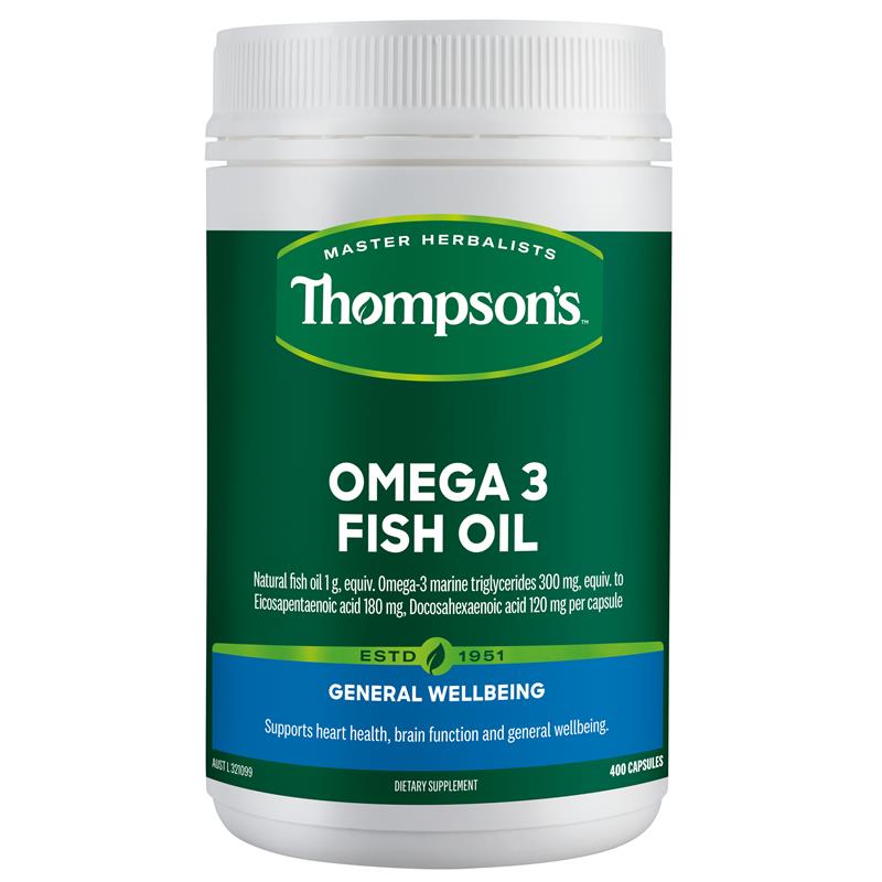 Thompson's Omega 3 魚油 400 粒