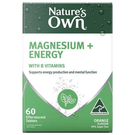 Nature's Own 鎂+能量泡騰片 60 片