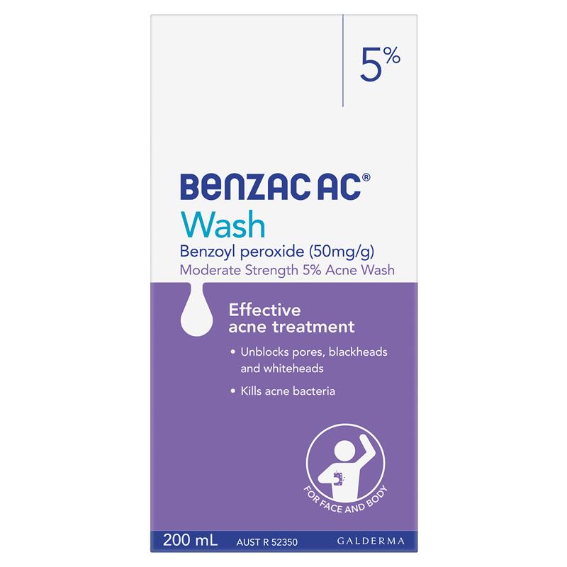 Benzac AC 痤瘡痘痘粉刺身體沐浴劑 5% 200mL