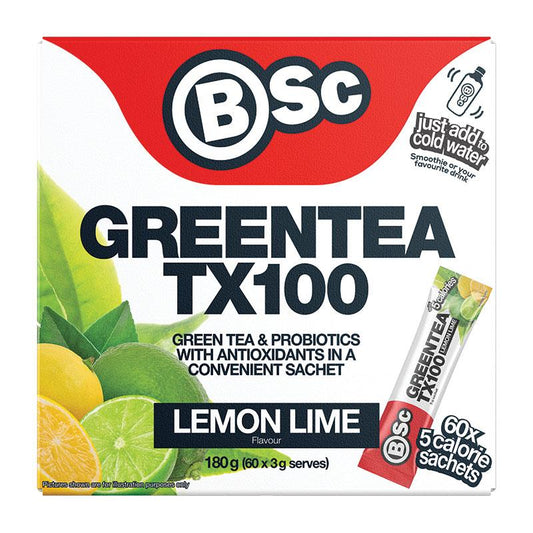 BSC 綠茶 TX100 益生菌 檸檬酸橙 60包 x 3g (體重管理)