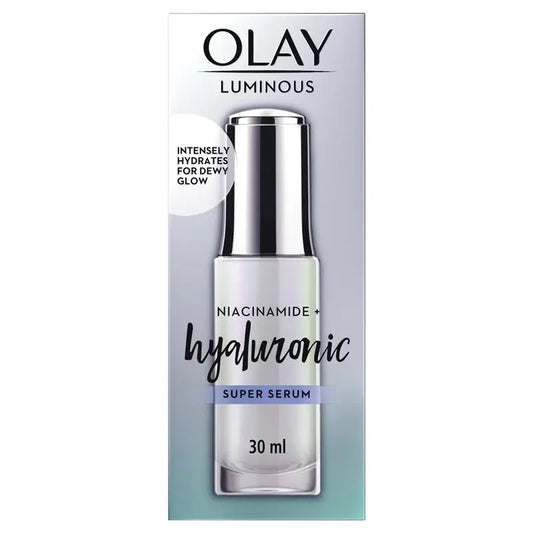 Olay 亮白玻尿酸保濕超級精華 30ml (強效明亮補水)