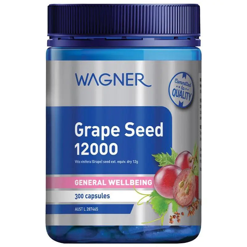 Wagner 葡萄籽12000 300粒膠囊