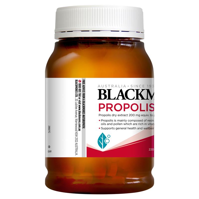 Blackmores 蜂膠 1000mg 220 粒 (維生素和礦物質抗氧化劑 )