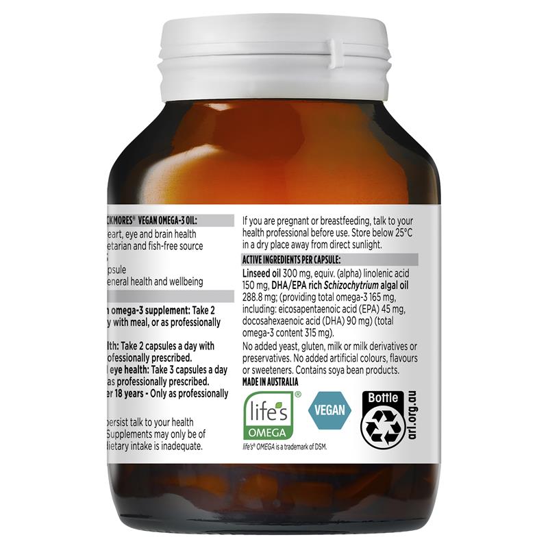 Blackmores 純素 Omega-3 油 120 粒迷你膠囊