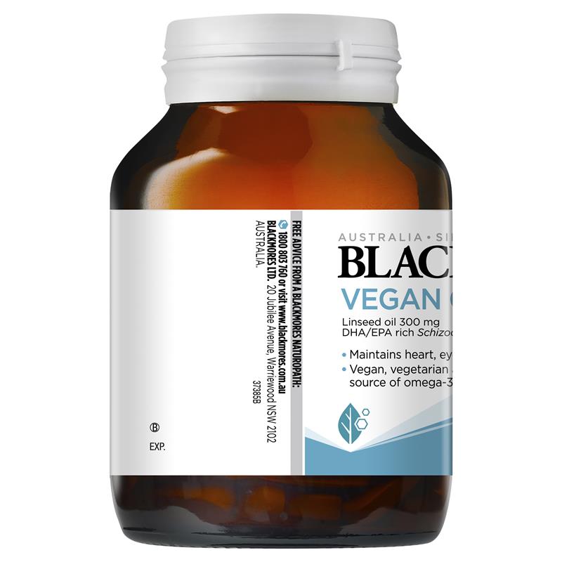 Blackmores 純素 Omega-3 油 120 粒迷你膠囊