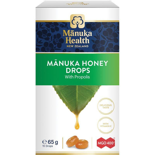 Manuka Health 麥盧卡蜂蜜喉糖蜂膠 15 包 65g