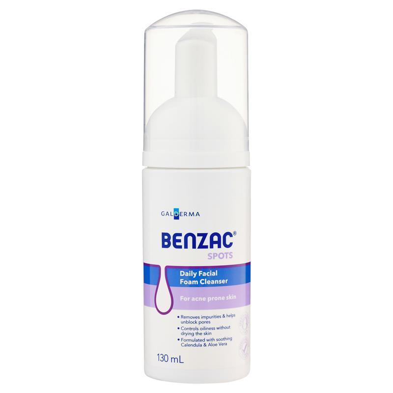 Benzac 痘痘肌每日潔面泡沫潔面乳 130ml