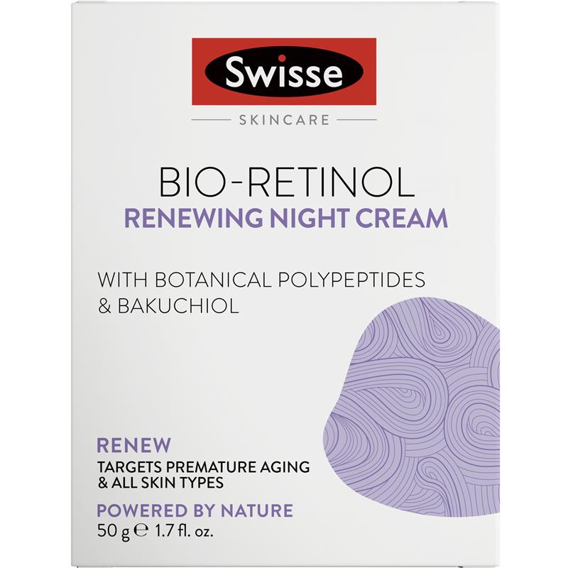 Swisse Skincare 生物視黃醇再生晚霜 50g