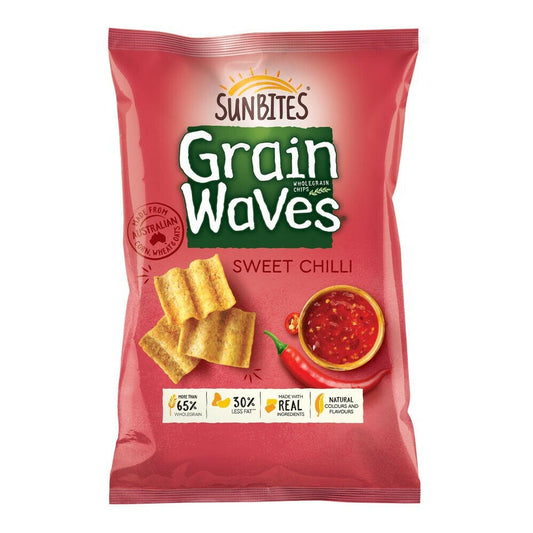 Sunbites Grain Waves 全麥薯片甜辣椒 170g