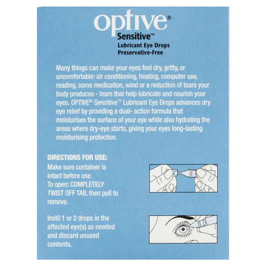 Optive 敏感滴眼液 30 x 0.4ml (不含防腐劑 )