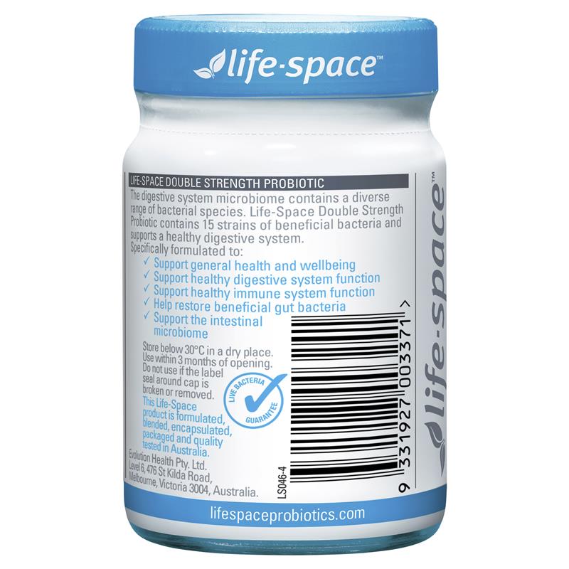 Life Space 雙倍強度益生菌膠囊 30 粒