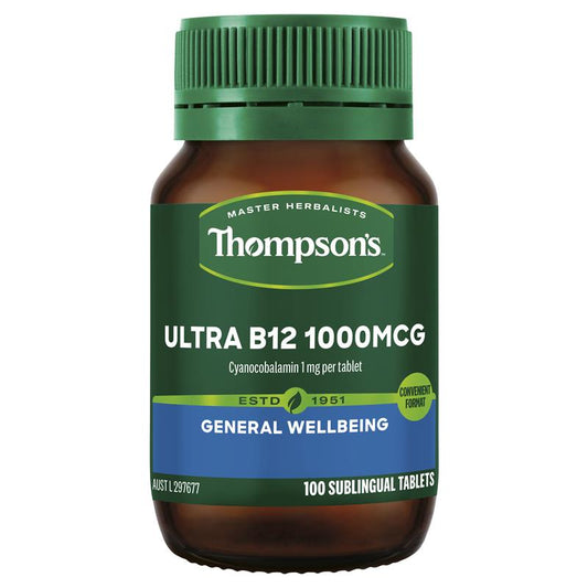 Thompson's Ultra 維生素 B12 1000mcg 100 顆