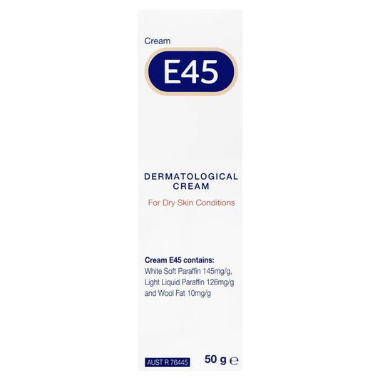 E45 乾性皮膚和濕疹保濕霜 50g