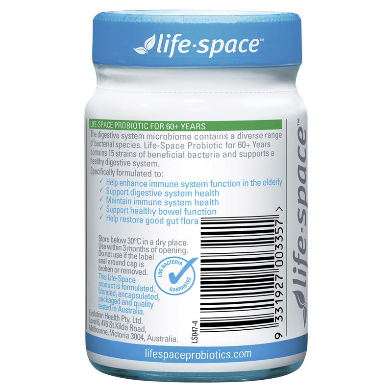 Life Space 益生菌 60 歲以上專用 60 粒