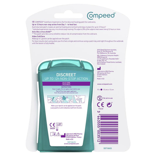 Compeed 唇皰疹貼片 15 片