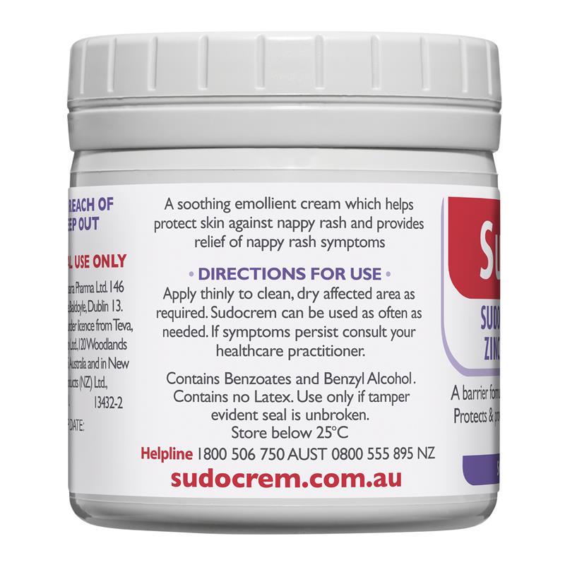 Sudocrem 尿布疹霜 125g