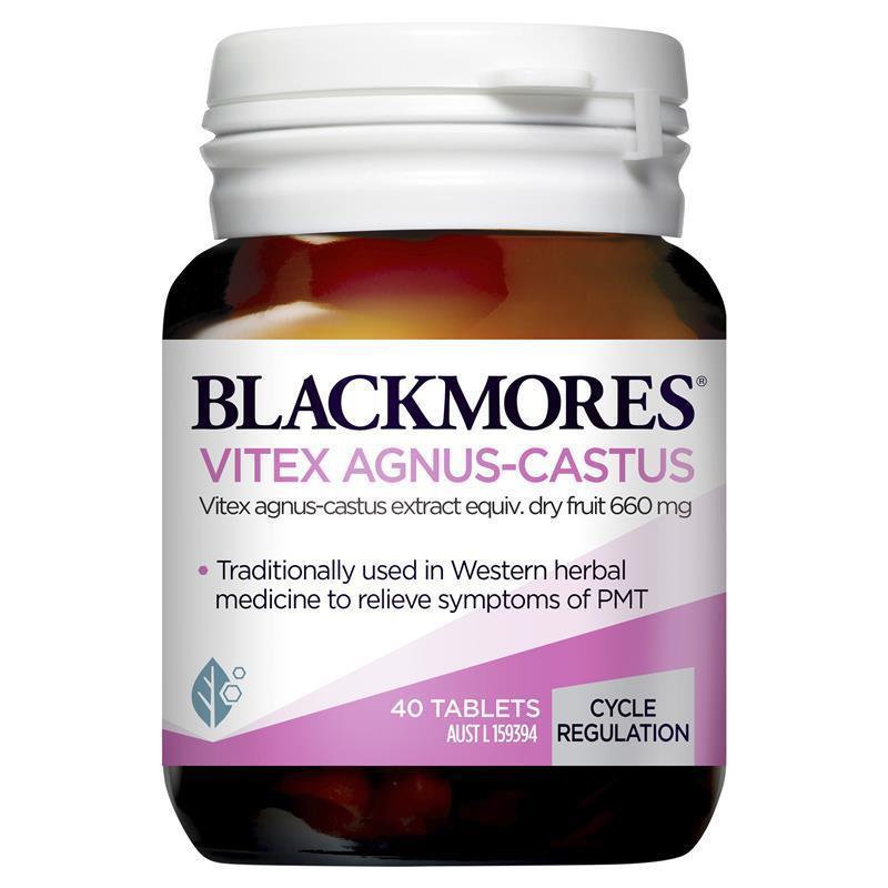 Blackmores 牡荊 聖潔梅 女性健康 40 顆