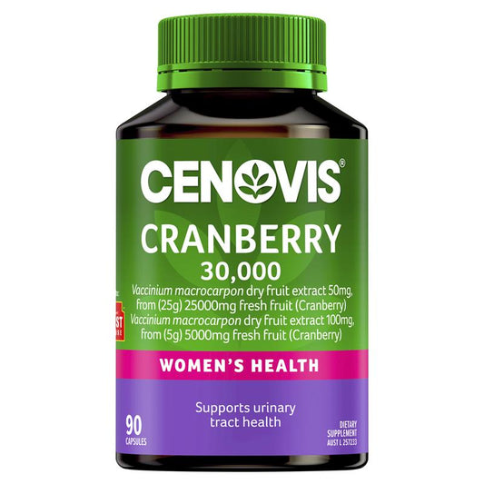 Cenovis 蔓越莓 30,000 女性健康膠囊 90 顆