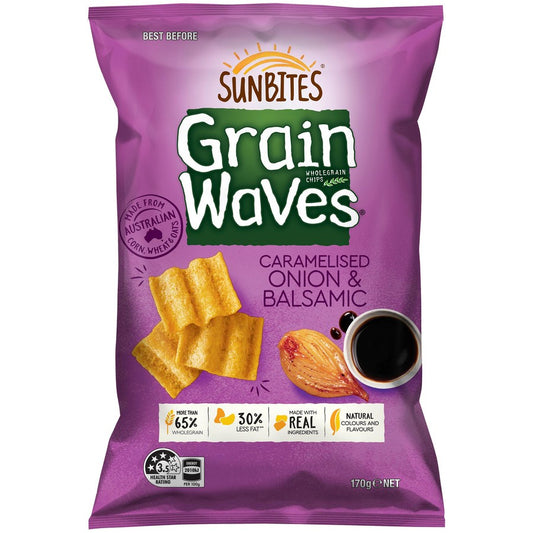 Sunbites Grain Waves 全麥薯片焦糖洋蔥 170g
