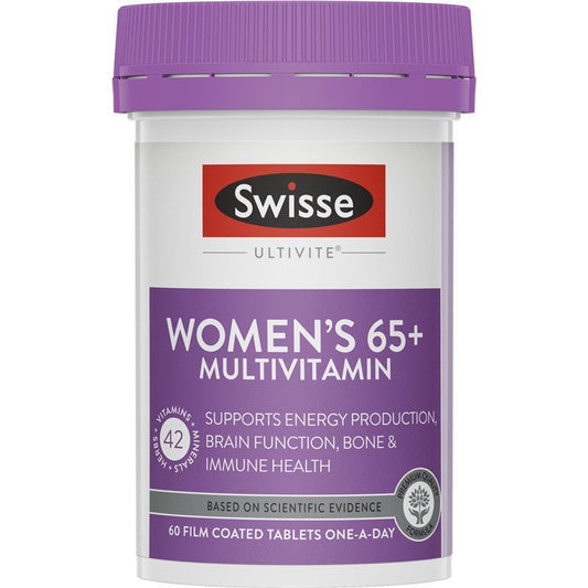 Swisse 女士複合維生素 65+  60 顆