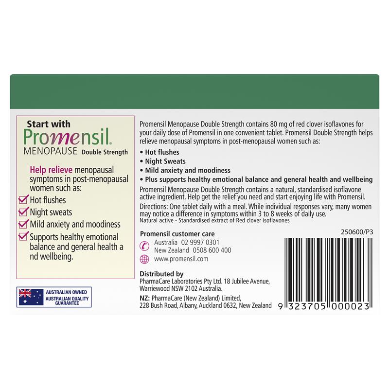 Promensil 更年期雙倍強度 30  顆