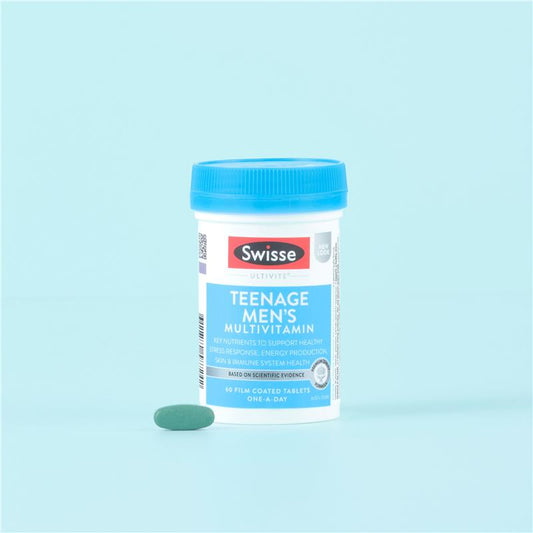 Swisse 青少年 Ultivite 男孩複合維生素 60 顆