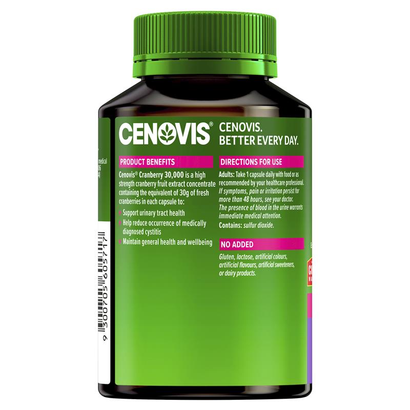 Cenovis 蔓越莓 30,000 女性健康膠囊 90 顆