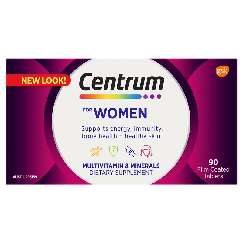 Centrum 善存女士專用綜合維生素與礦物質 90 顆