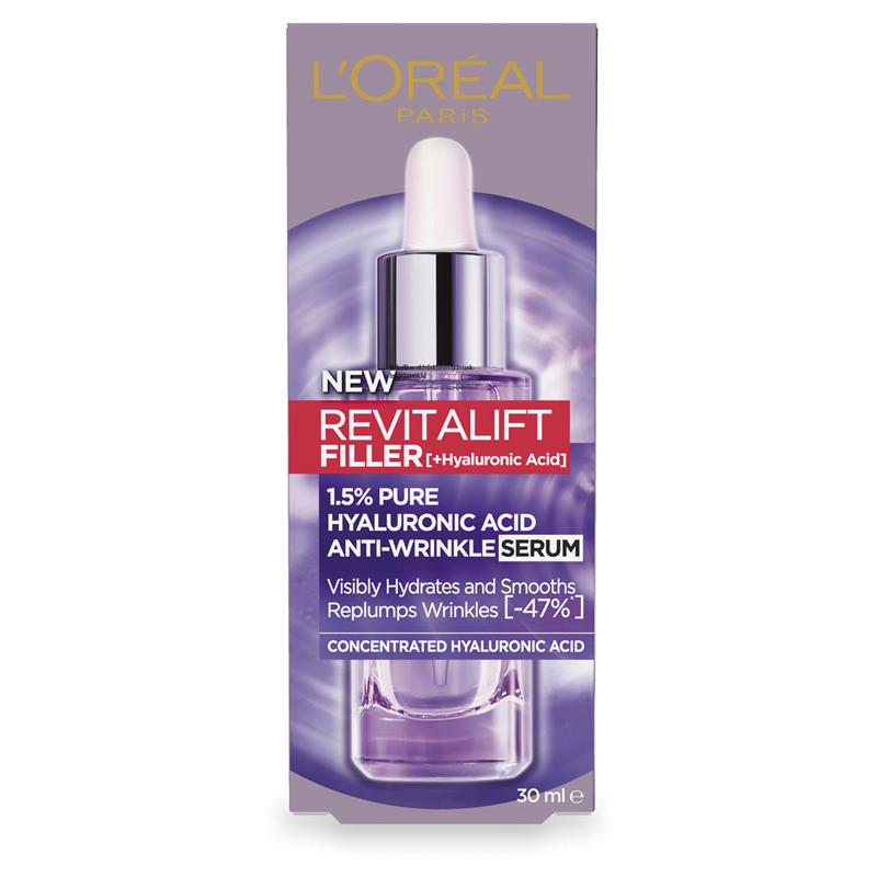 L'Oreal Paris Revitalift Filler 透明質酸抗皺精華 30ml