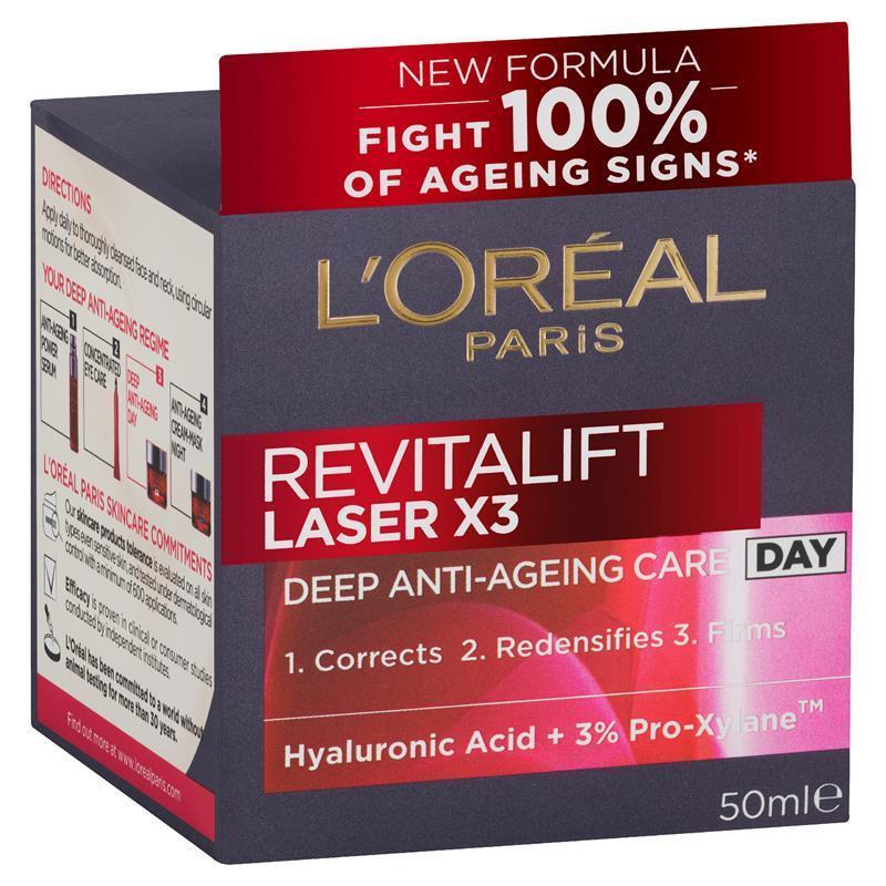 L'Oreal Paris Revitalift 激光(鐳射) X3 日霜 50ml