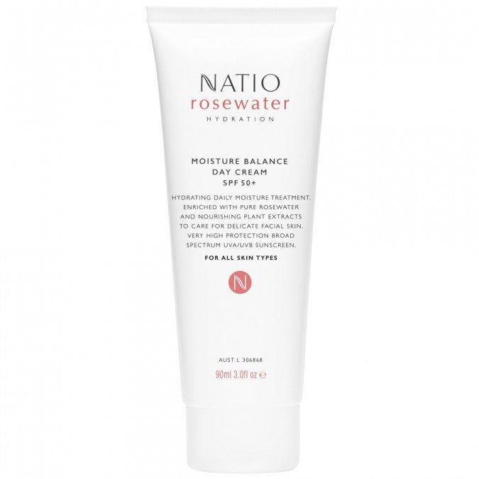 NATIO 玫瑰水保濕日霜 SPF50+ 90 ml