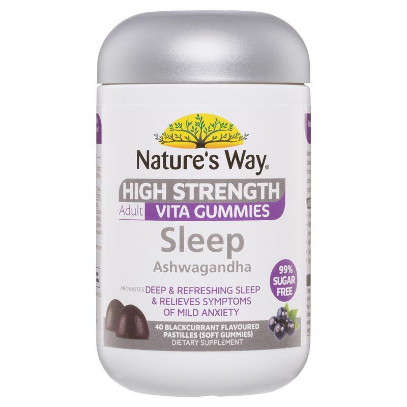 Natures Way 成人維他無糖高強度睡眠軟糖 40 粒