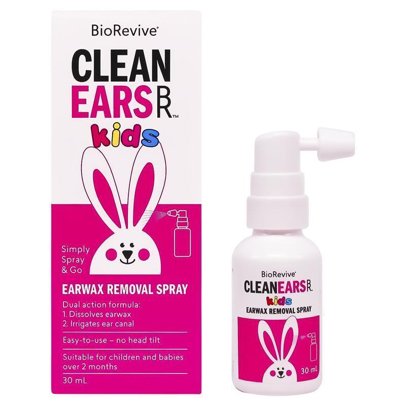 BioRevive CleanEars 兒童耳垢清除噴霧 30ml