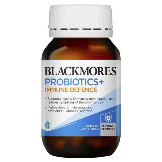 Blackmores 益生菌 + 免疫防禦腸道健康維生素 30 粒