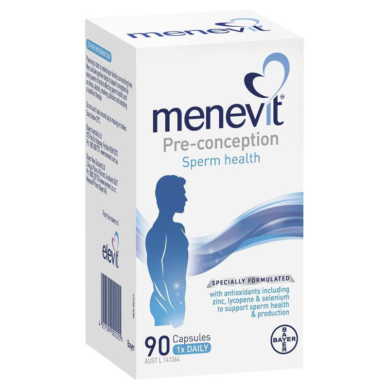 Menevit 孕前精子健康膠囊 90 包（90 天）