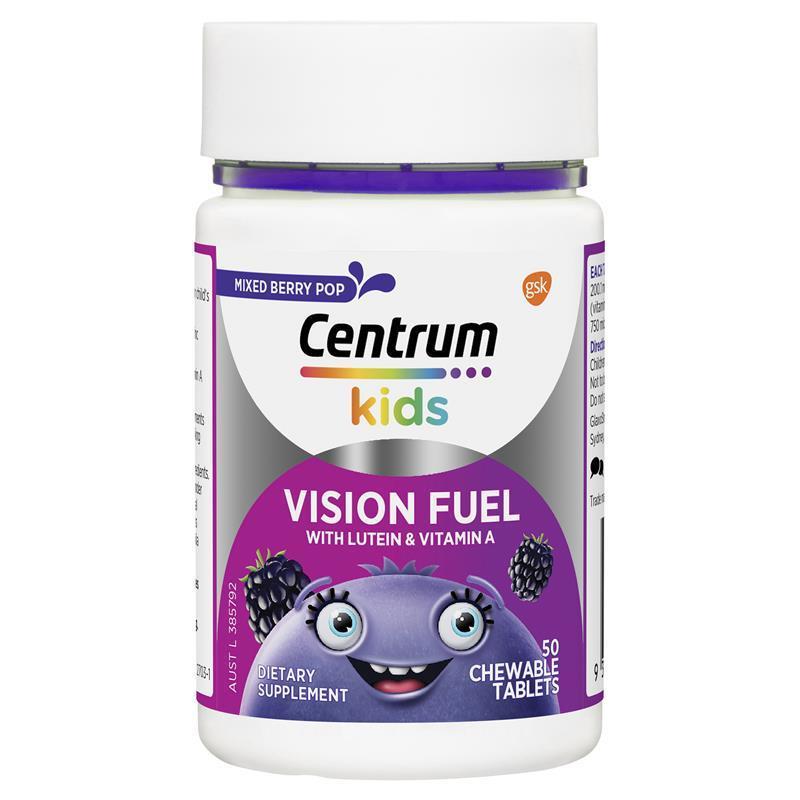 Centrum Kids 兒童善存 視力保健 50 粒咀嚼片