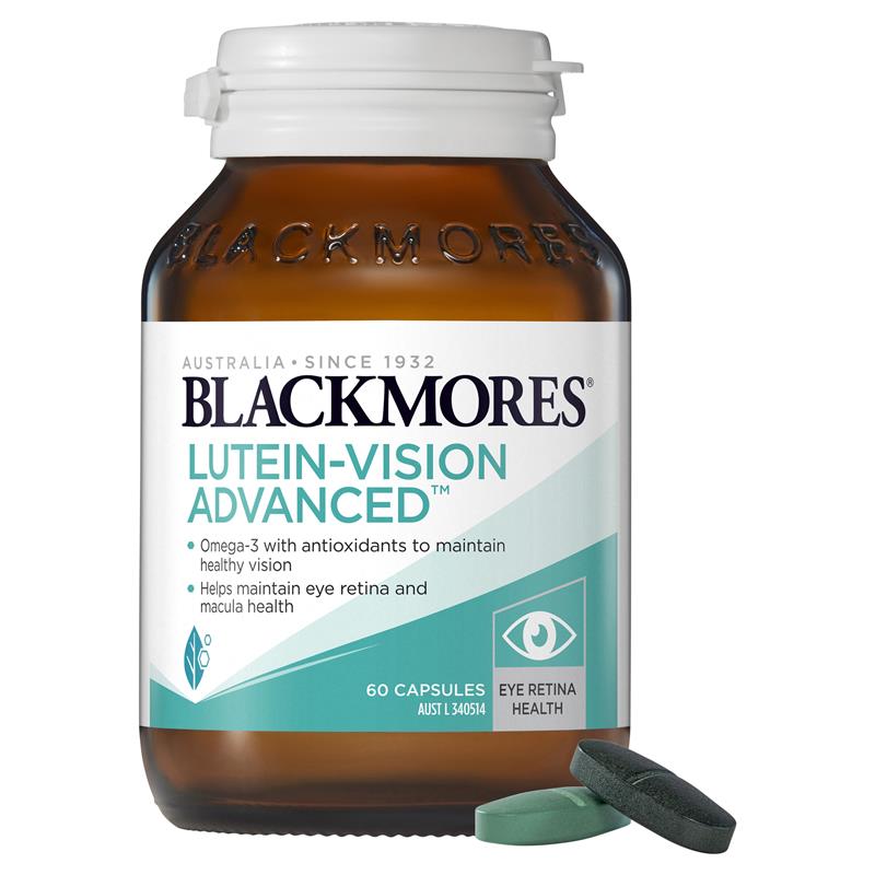 Blackmores 葉黃素視力先進維生素 60 顆(健康視力)