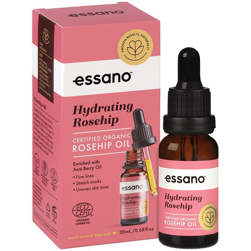 Essano 玫瑰果認證有機玫瑰果油 20ml